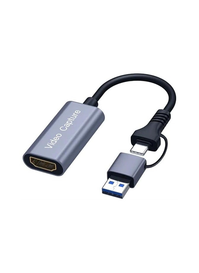 Generic AvvA Video Capture Card, 4K Cam Link Card HDMI to USB USBC Capture Card, 1080P 60FPS Video Capture Device for Gaming, Streaming, Compatible with Mack OS System Windows OBS  - Image 1
