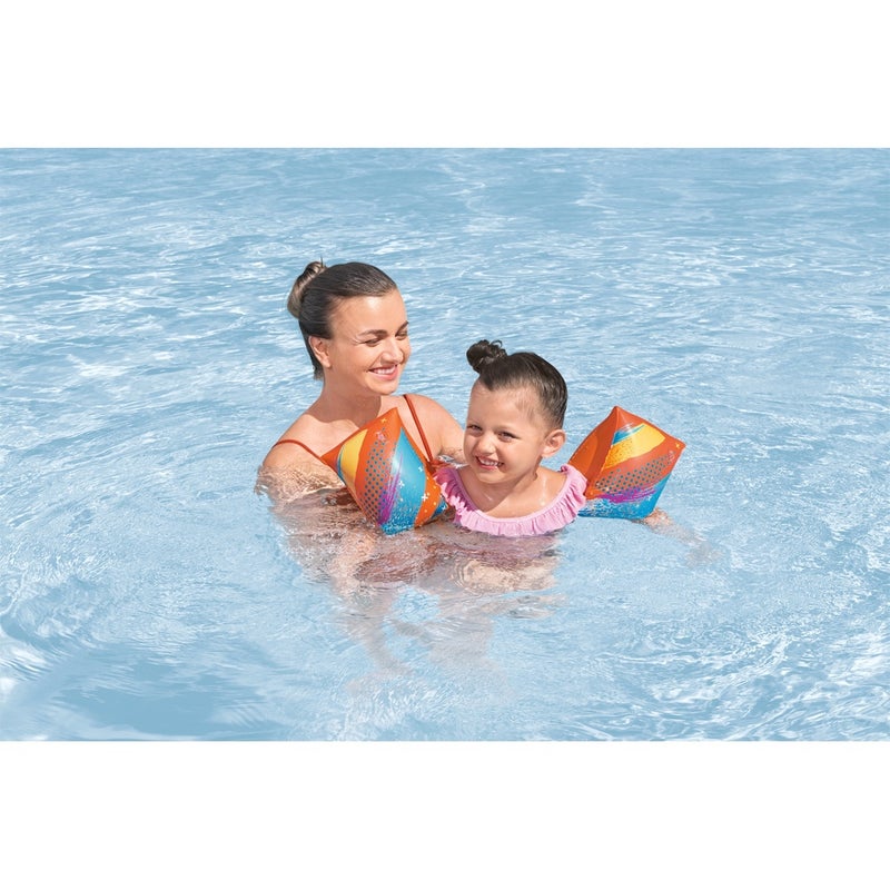 Bestway - Swim Safe ABC Colorify ToughLite Kids Inflatable Armband Floaties S/M - 32273 - Image 4