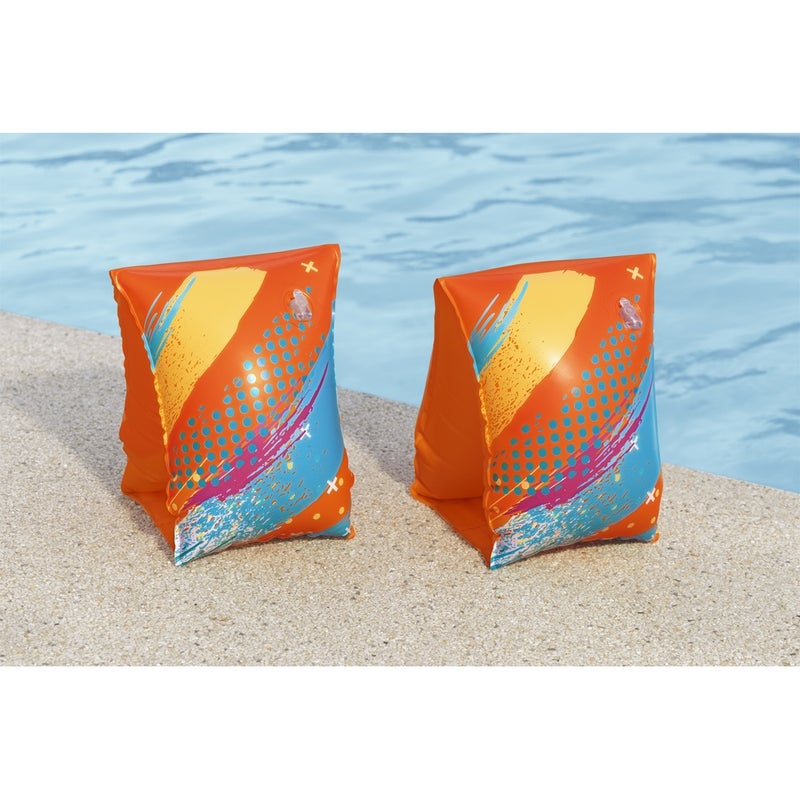 Bestway - Swim Safe ABC Colorify ToughLite Kids Inflatable Armband Floaties S/M - 32273 - Image 3