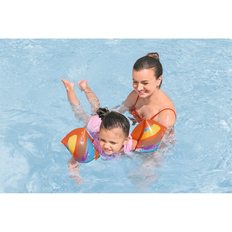 Bestway - Swim Safe ABC Colorify ToughLite Kids Inflatable Armband Floaties S/M - 32273 - Image 5