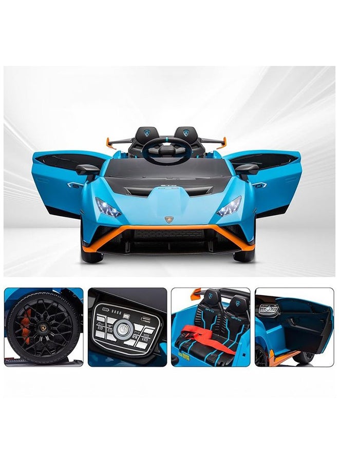FUN MOMENT - 2 Seater Kids Ride On Car With Powerful Motor - Image 1