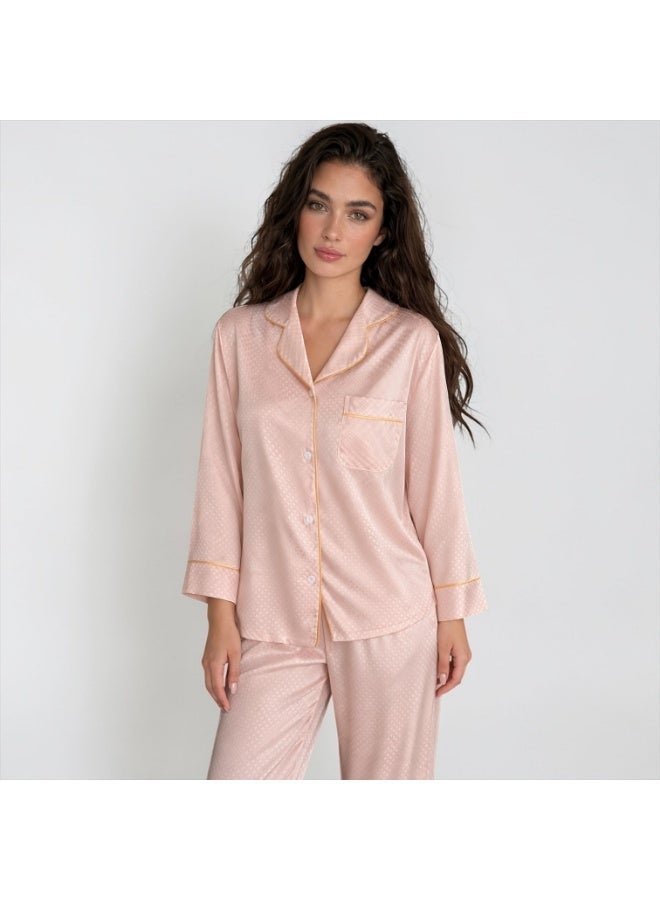 soft satin pajama set - Image 2