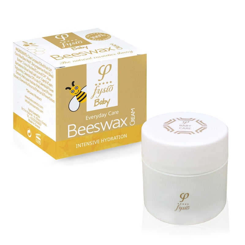 Aokitec Nappy Cream | Natural Healing Baby Diaper Care | Ointment for Sensitive Skin | Moisturiser with Organic Beeswax, Calendula, Shea Butter & Olive Oil | 50ml / 1.7 fl oz - Image 1