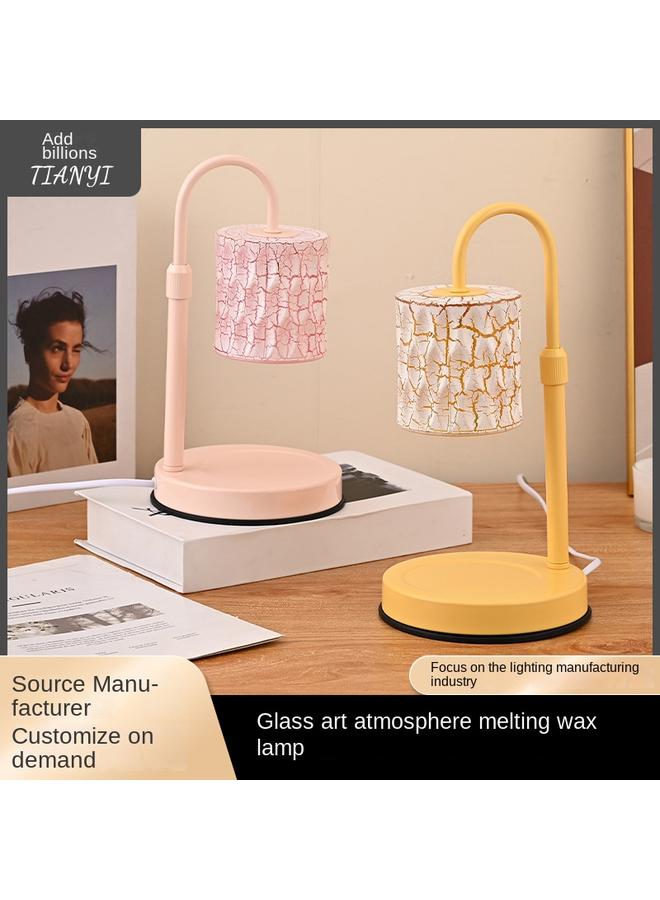 Bluejw New Melting Wax Lamp Glass Art Atmosphere Lamp Bedside Decorative Table Lamp Bedroom Fireproof Simple Gift Lamp - Image 2
