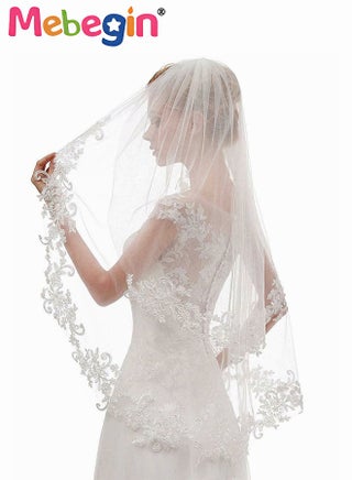 Women's Short Lace Wedding Bridal Veil With Comb 90cm White Ivory Embroidered Applique Veil for Bridal - pzsku/Z0E386EA247BCC1D77BCDZ/45/1746509539/e97a5fc0-73a3-4421-a934-ac40f616fc5d