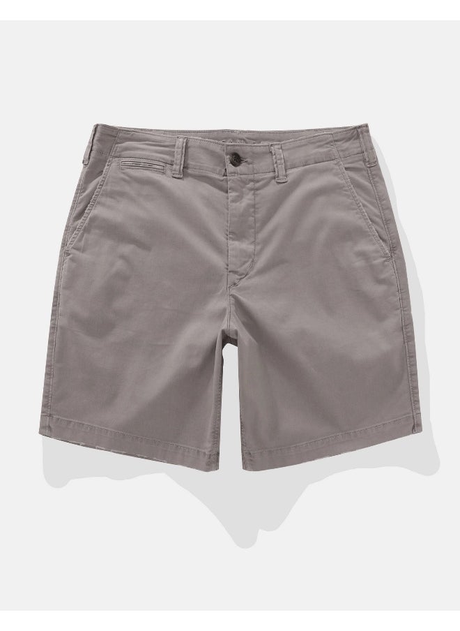 American Eagle AE Flex 9" Lived-In Khaki Short  - Image 3