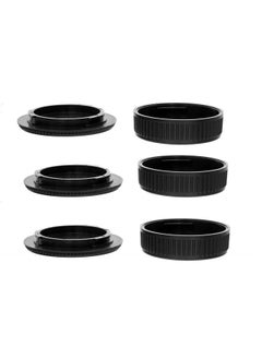 Fotasy (3-Pack) Rear Lens Cap for Pentax K Mount, PK Lens Cap, Kmount Lens Rear Cover, PK Camera Body Cap for Pentax K K-70 K-1 K-3 II K-S2 K-S1 K-3 K-50 K-30 K-5 IIs K-5 II K-5 K-500 K-50 K-30 K-x K-7 K-m  - Image 5