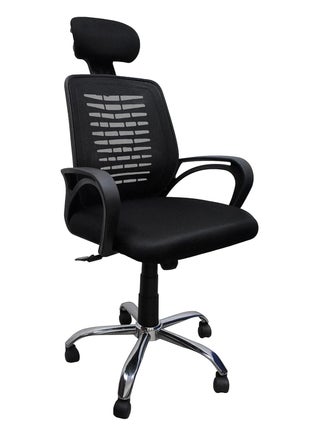Generic High Back Mesh Office Chair – Ergonomic Design with Lumbar Support & Adjustable Height - pzsku/Z0E38974F03325C4ABF36Z/45/1741625088/3f7c33b3-135b-4258-a2b1-8fbfbf8bf63a