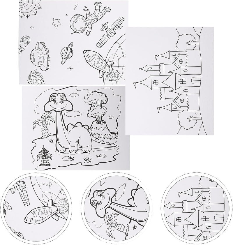 FUOYLOO 50 Sheets Colorful Transfer Sketching Paper for Rubber Stamps Lightweight Multi-Purpose Tracing Paper for Drawing Painting Calligraphy Scrapbooking Inkjet Printing - Image 5
