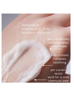 PRIORI Priori Skincare 2xfoliant Peel + Scrub for Face and Body Lactic Acid Retinol Vitamin C, E At-Home Microdermabrasion Anti-Irritant Dermatologist Tested  - Image 3