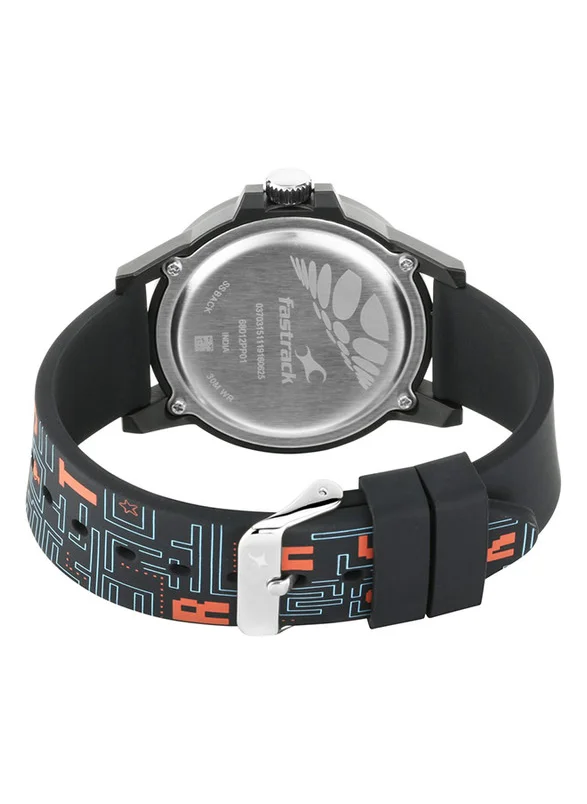 فاستراك Fastrack Arcade Quartz Analog Multicoloured Dial Silicone Strap Unisex Watch