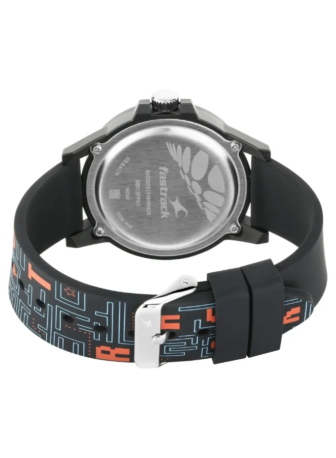 fastrack Fastrack Arcade Quartz Analog Multicoloured Dial Silicone Strap Unisex Watch
