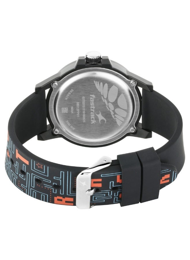 fastrack Fastrack Arcade Quartz Analog Multicoloured Dial Silicone Strap Unisex Watch  - Image 3