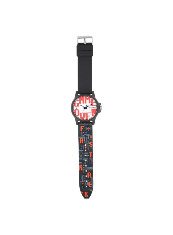 fastrack Fastrack Arcade Quartz Analog Multicoloured Dial Silicone Strap Unisex Watch  - Image 2