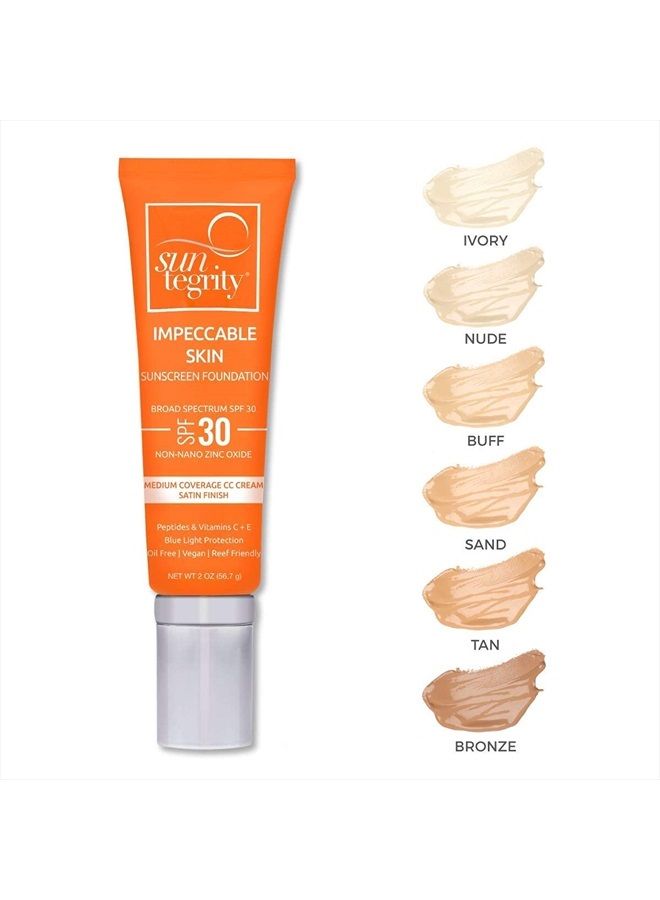 suntegrity Impeccable Skin - Tinted Sunscreen, Broad Spectrum SPF 30 (Nude) - Image 2