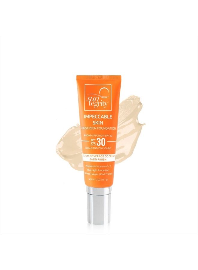 suntegrity Impeccable Skin - Tinted Sunscreen, Broad Spectrum SPF 30 (Nude) - Image 1