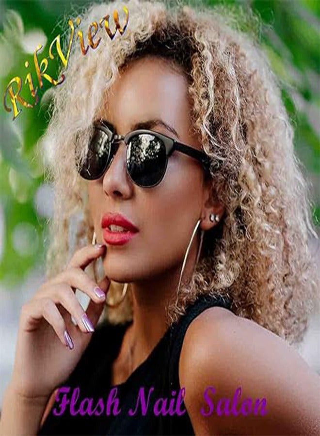 Nails Pink Fake Nails French Tip Nails Square Full Cover Nails Women 24 Pieces - Image 5