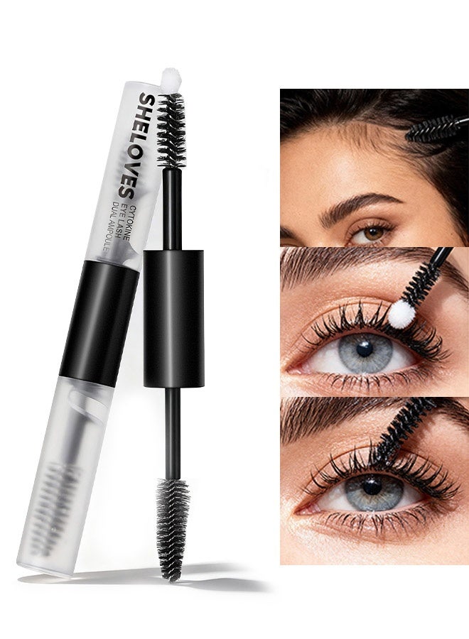 Sheloves Cytokine Eyelash Dual Ampoule ,Eyelash Ampoule for Longer, Thicker and Stronger, Advanced Eyelash Growth Serum - Image 1