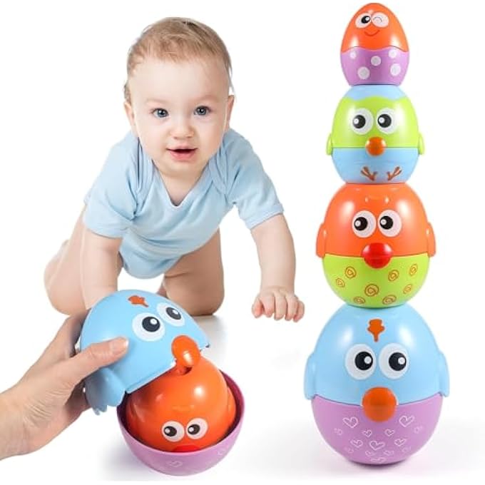 EASTER GIFTS CHILDREN FROM 1-5 YEARS, EASTER EGGS TOY GIFTS MATCHING EGGS COLOUR & SHAPE DETECTION SORTER SKILLS TOY FOR TODDLERS, MATCHING EGG SET EASTER EGG - Image 1