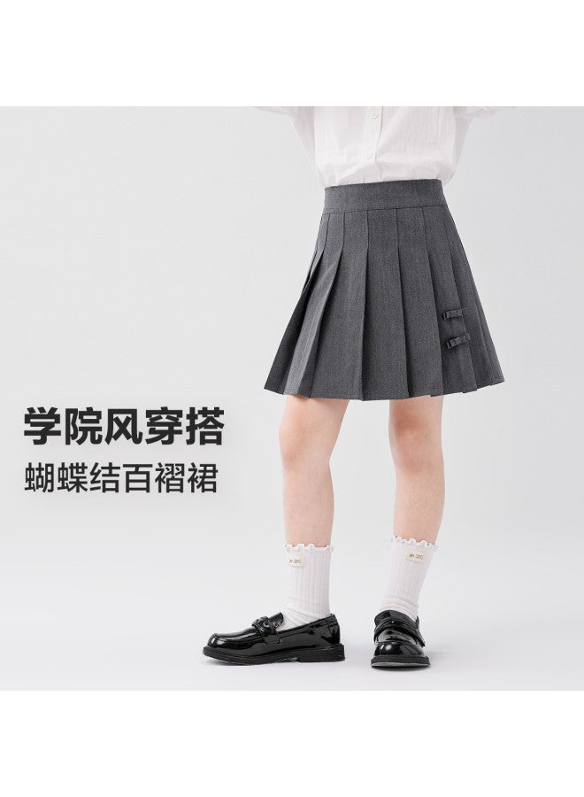 Zuoxi Girl's Pleated Skirt, Children's Jk Short Skirt, Spring/autumn Style, Big Girl Princess Dress, School Uniform Skirt For Kids - Image 5