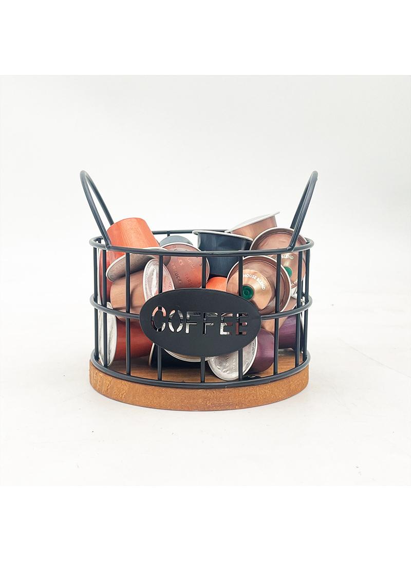 general 1 Pcs Cofffee Capsule And Tea Bag Holder Black - Image 3