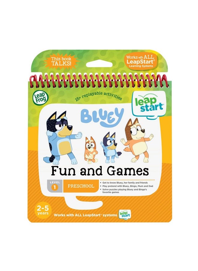 Leap Frog Leapfrog Leapstart Bluey Fun And Games  - Image 1