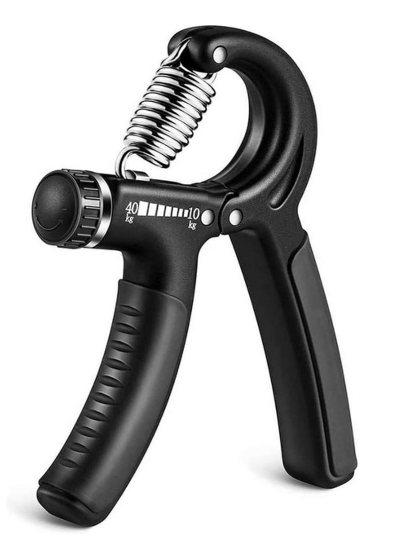قطعة واحدة مقوي قبضة يد قابل للتعديل من ١٠-٤٠ كجم للرجال، معدات رياضية لتمارين القوة، لتقوية العضلات وإعادة التأهيل، مدرب قبضة الأصابع. - Image 1