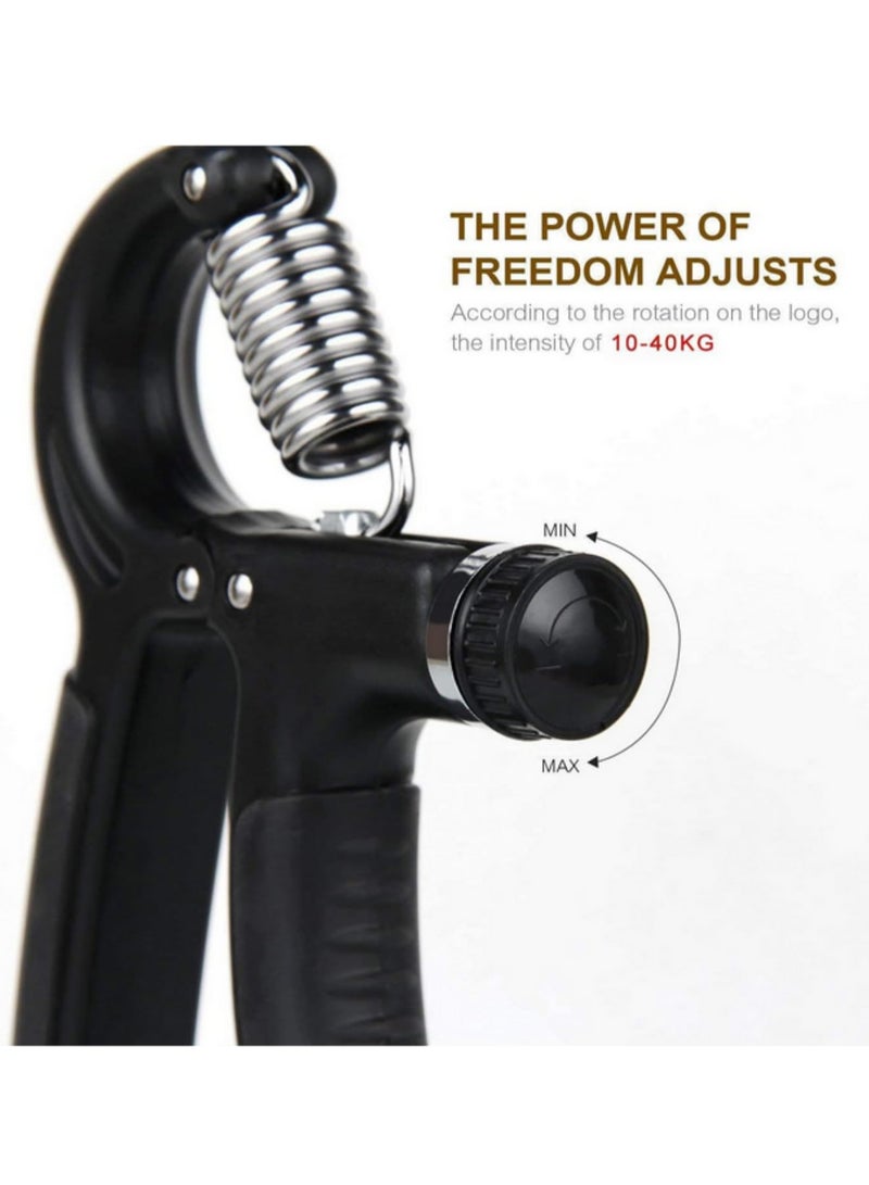 قطعة واحدة مقوي قبضة يد قابل للتعديل من ١٠-٤٠ كجم للرجال، معدات رياضية لتمارين القوة، لتقوية العضلات وإعادة التأهيل، مدرب قبضة الأصابع. - Image 5