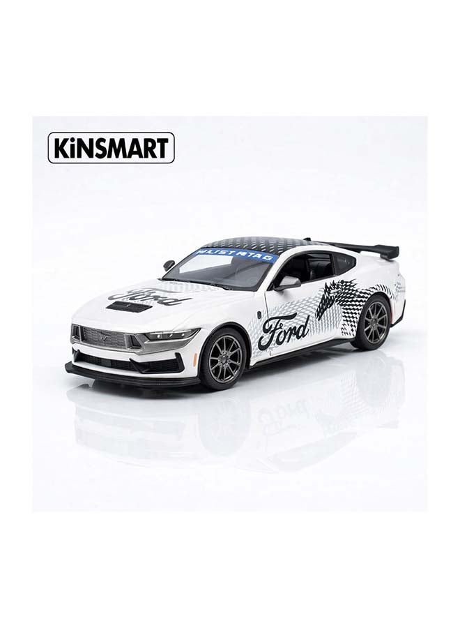 Kinsmart 1:32 2024 Ford Mustang Dark Horse Die-Cast Model Car – Pull Back Toy for Kids & Collectors - Image 1