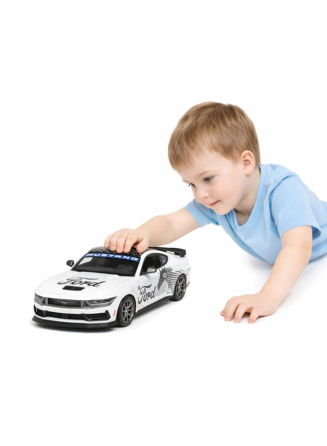 Kinsmart 1:32 2024 Ford Mustang Dark Horse Die-Cast Model Car – Pull Back Toy for Kids & Collectors - Image 2