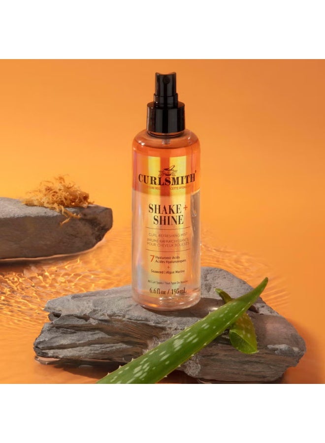 CURLSMITH Shake and Shine Curl Refreshing Mist 195ml - Image 2