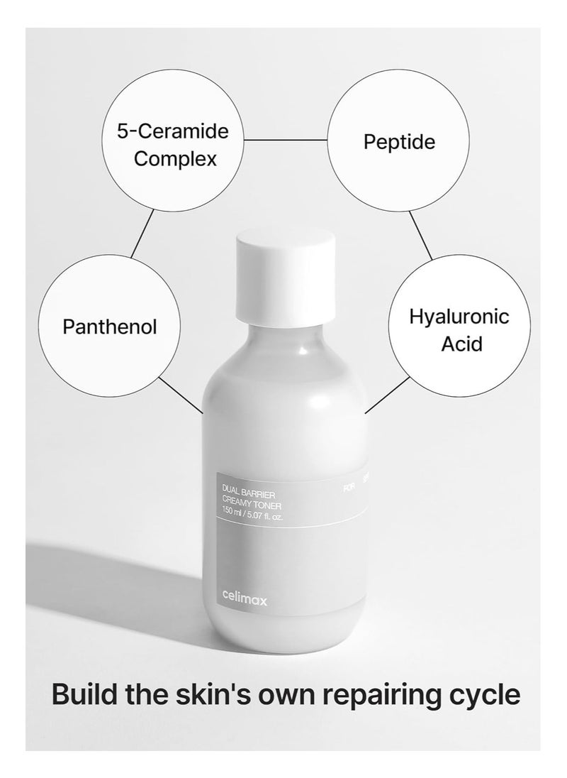 celimax celimax Dual Barrier Creamy Toner 150ml,  - Image 4