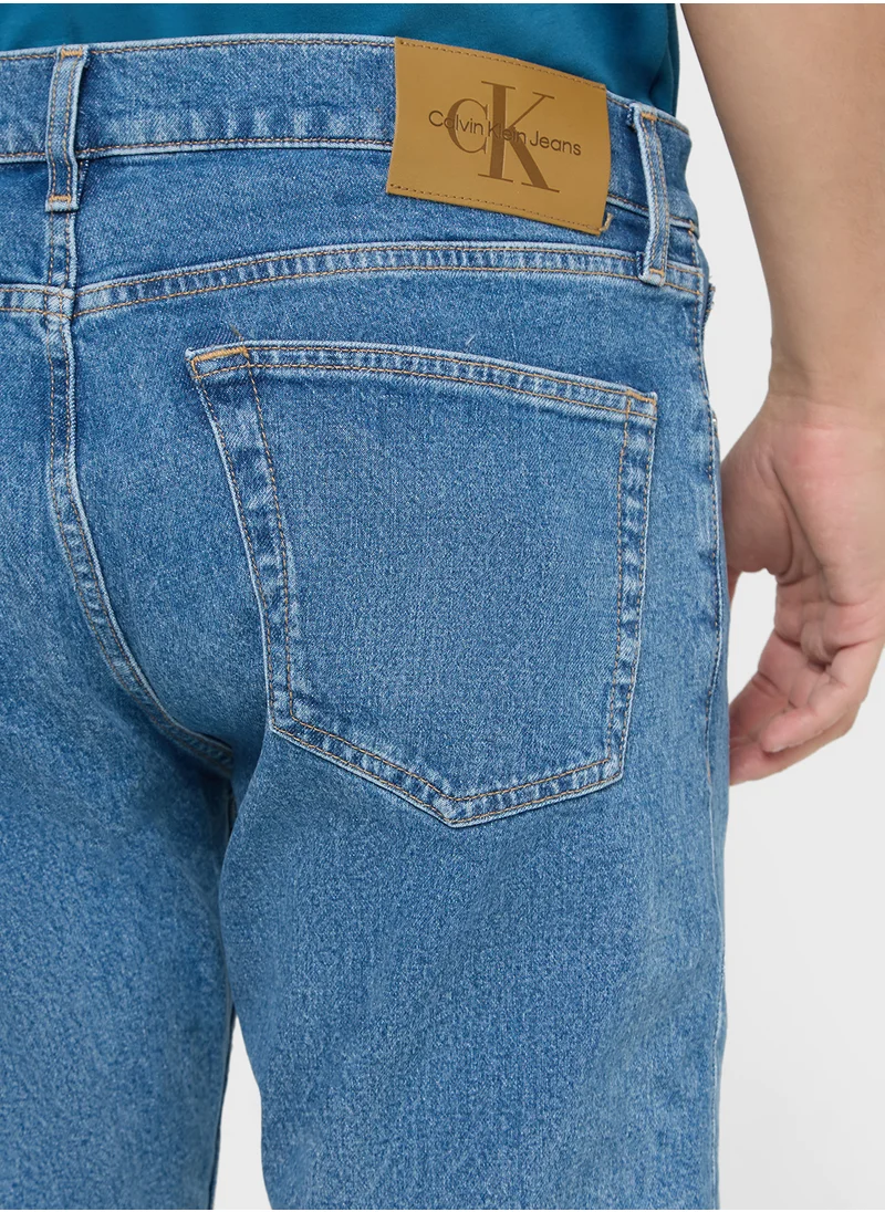 Calvin Klein Jeans Slim Fit Mid Wash Jeans