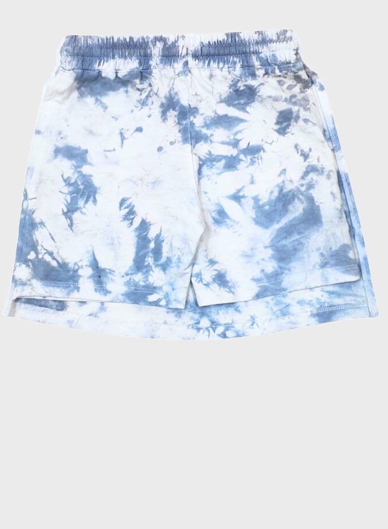 BOLD&KO Kids Tie Dye Midi Skort - Image 2