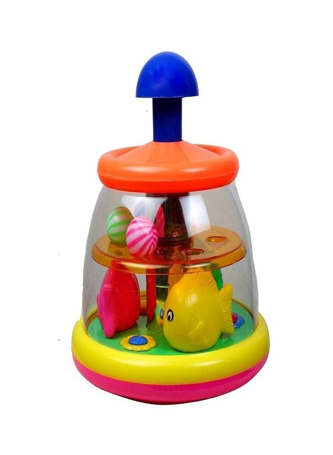 RKZ® Rolling Ball Push & Spin Toys for Babies | Baby Toys Upto 6 Months | Push Toys for Toddlers Rattle - Image 1