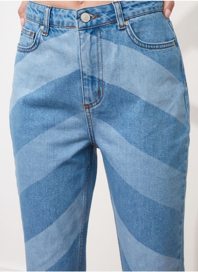 trendyol High Waist Mom Jeans  - Image 4