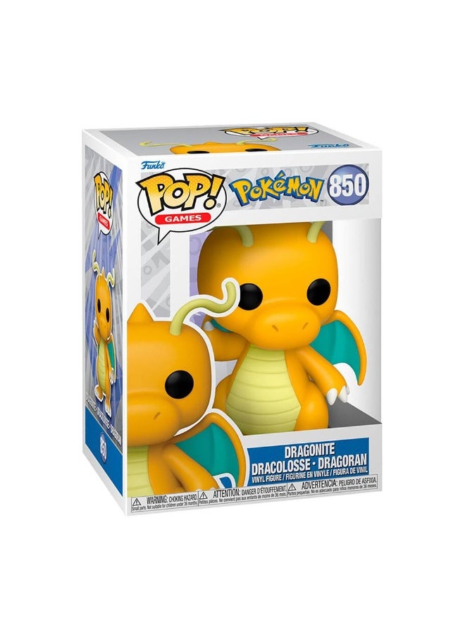 Funko POP Games Pokemon Dragonite Emea Vinyl Figure  - Image 2
