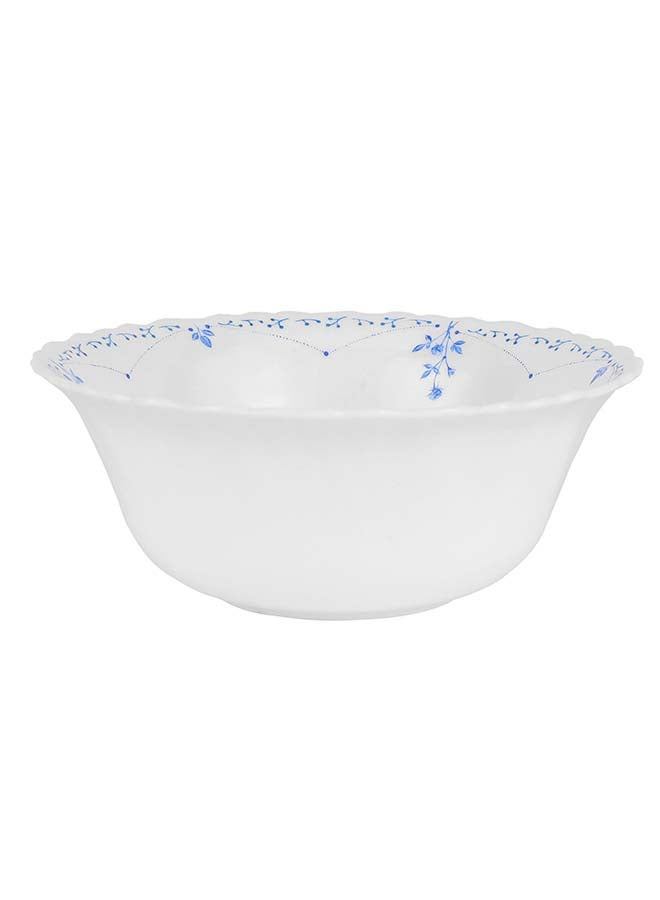 Royalford 6" Opalware Soup Bowl- RF12236 White Bowl with Elegant Floral Print| Non-Toxic and Hygienic, Food-Grade Material| Dishwasher and Microwave Safe Multicolor 6inch - Image 4