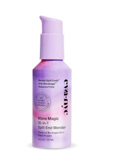 Eva NYC Eva NYC Mane Magic 10-in-1 Split End Mender Hair Treatment, 4 Fl Oz, Repairs ends for healthier, stronger & Damaged hair, GMO, Cruelty-Free  - Image 1