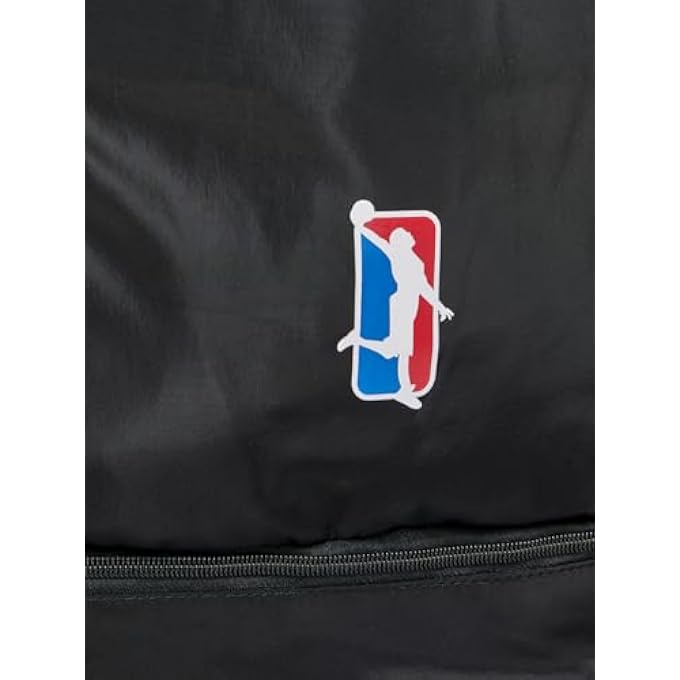 NBA Mesh Pocket Printed Detail Sports Bag Bags For Men Black Free Size - Image 2