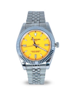 Chairman GENEVE Men’s Wrist Watch with Yellow Dial  - Image 1