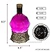 Enhance Gaming Sorcerers Potion Light with Swirling Mystical Brew Potion Bottle Mood Light Prop for Tabletop Game Immersion Playroom Desk Decor Soft Glowing Whirling Potion Purple Elixir - Image 4