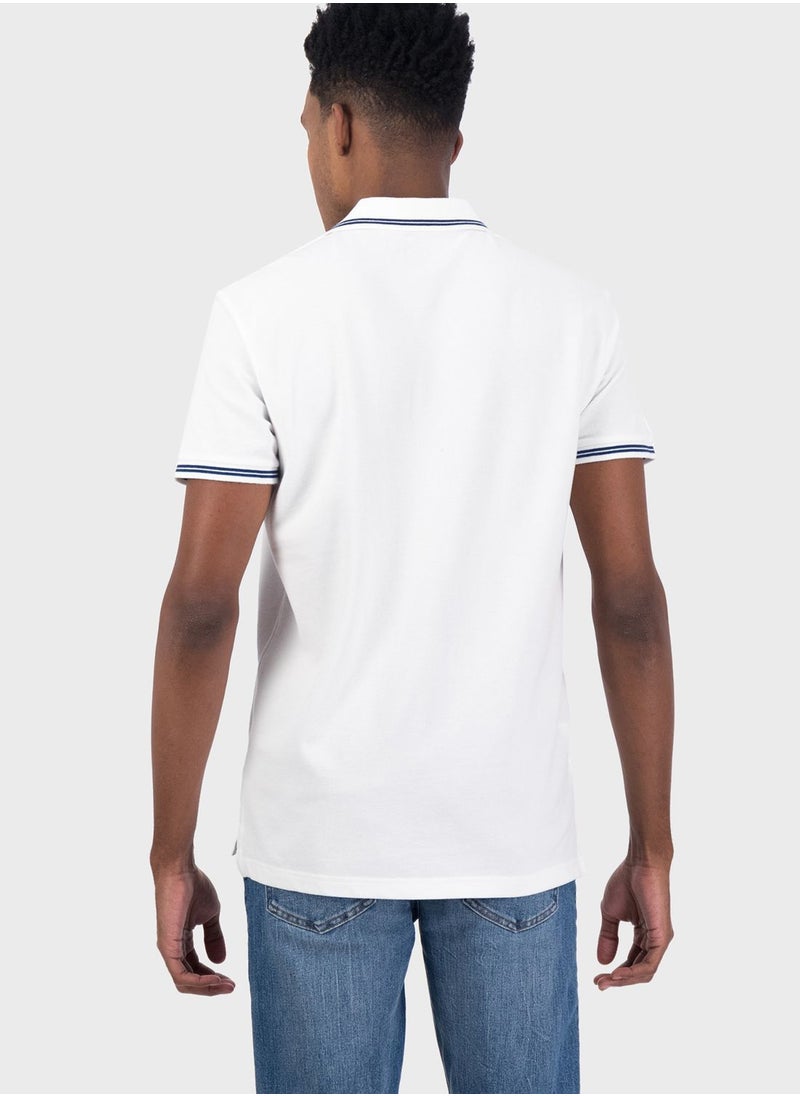 American Eagle - Logo Pique Polo - Image 1
