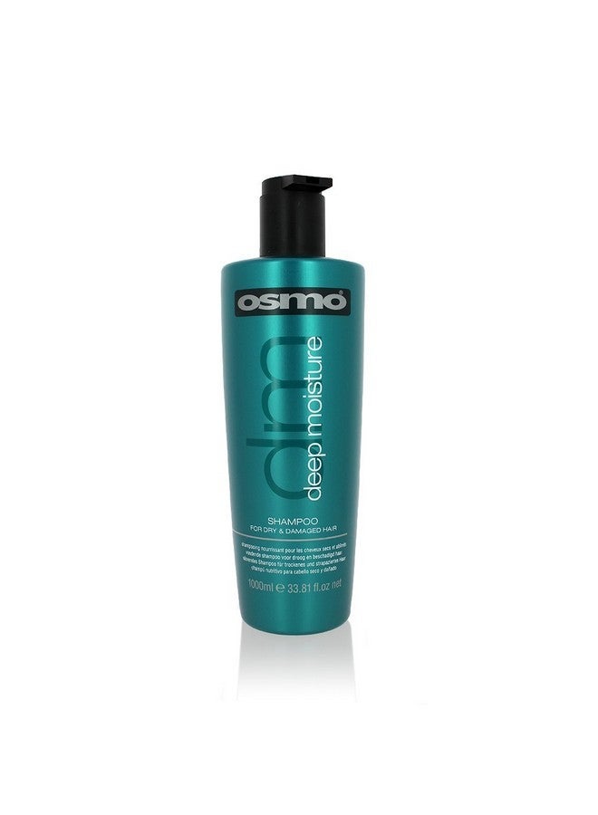 Osmo Deep Moisture Shampoo to Quench Your Hair with a Drench of Moisture, Tame Fiz and Smooth Your Hair with Ylang Ylang, Patchouli Oil and Panthenol Pro Vitamin B5, 1000ml - Image 2