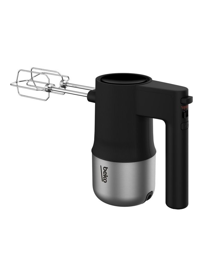 Beko Hand Mixer, Inox Housing, 4 speed settings, Turbo function, Eject button, beaters 500 W HMM 81504 BX Stainless Steel - Image 2