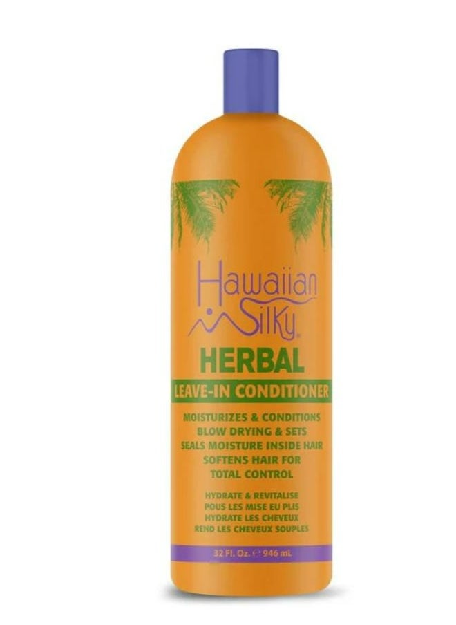 Hawaiian Silky Herbal Leave-In Conditioner 946 ML  - Image 1