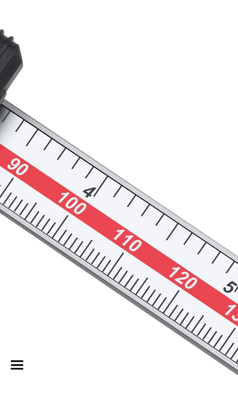 GLTL General Tools Depth Gauge Vernier Caliper,0-6"/150mm,0-8"/200mm,0-12"/300mm (Digital 0-150mm) - Image 3