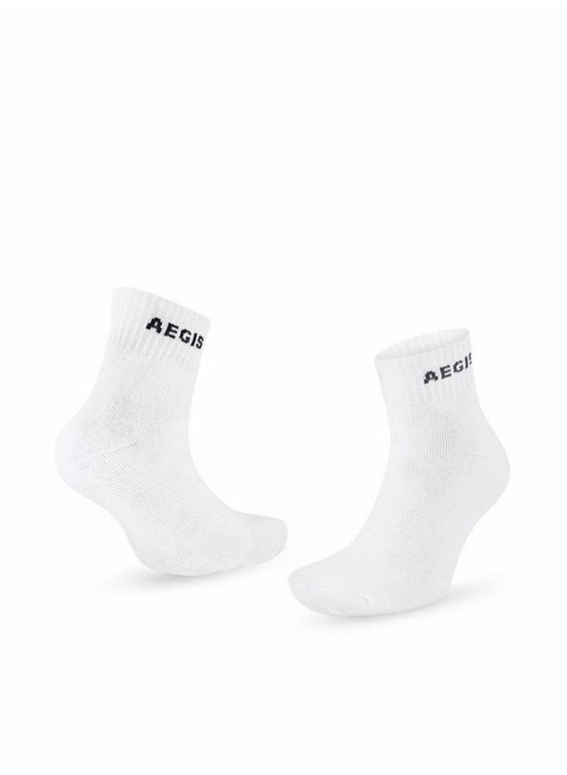 aegis store Mens sport socks white - Image 1
