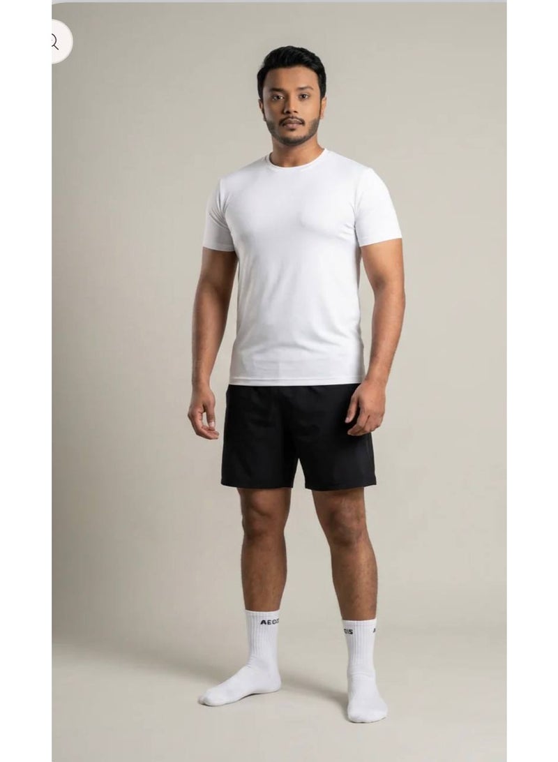 aegis store Mens sport socks white - Image 2