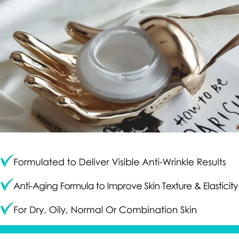 Premier Dead Sea Classic Night Cream, Age defying, nourishing, Moisturized skin with vitamins E and A 2.4fl.oz - Image 2